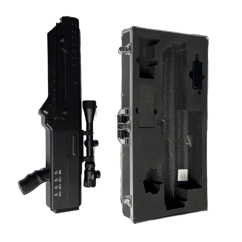  张家川手持便携式枪型低空防御反制四通道A型